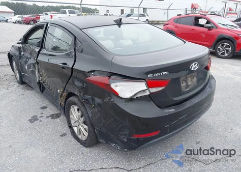2014 Hyundai Elantra Se из США, поврежденный, VIN KMHDH4AEXEU085839